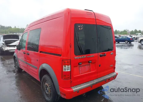 2010 Ford Transit Connect Xlt z USA, uszkodzony, nr VIN NM0KS9BN7AT033719